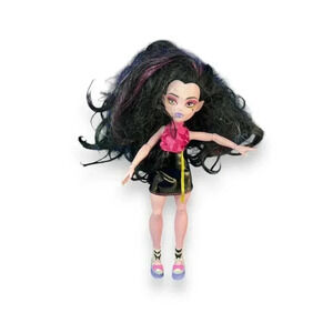 Monster High Skulltime Secrets Neon Frights Draculaura Doll w/ Accessories